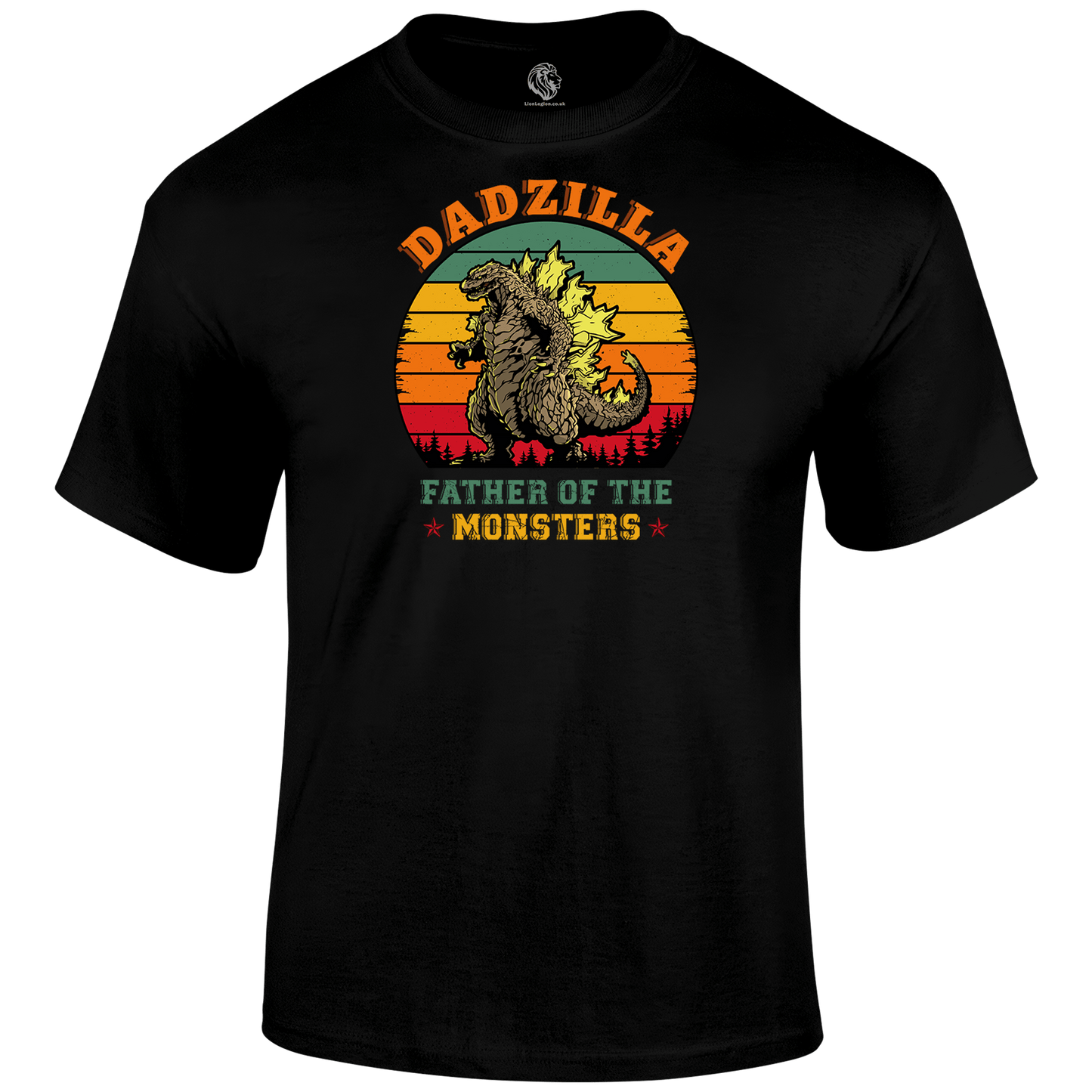 Father's Day T Shirt Monster Dad