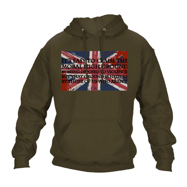 Moral High Ground Hoodie