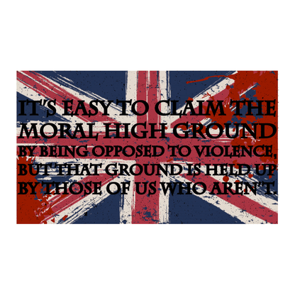 Moral High Ground Jumbo Mug