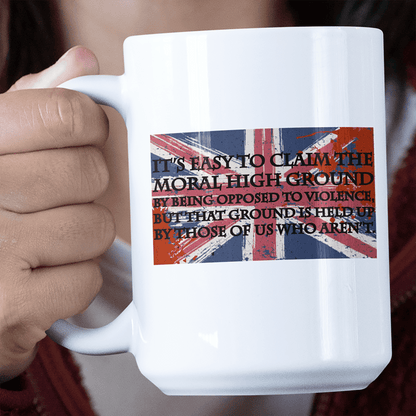 Moral High Ground Jumbo Mug