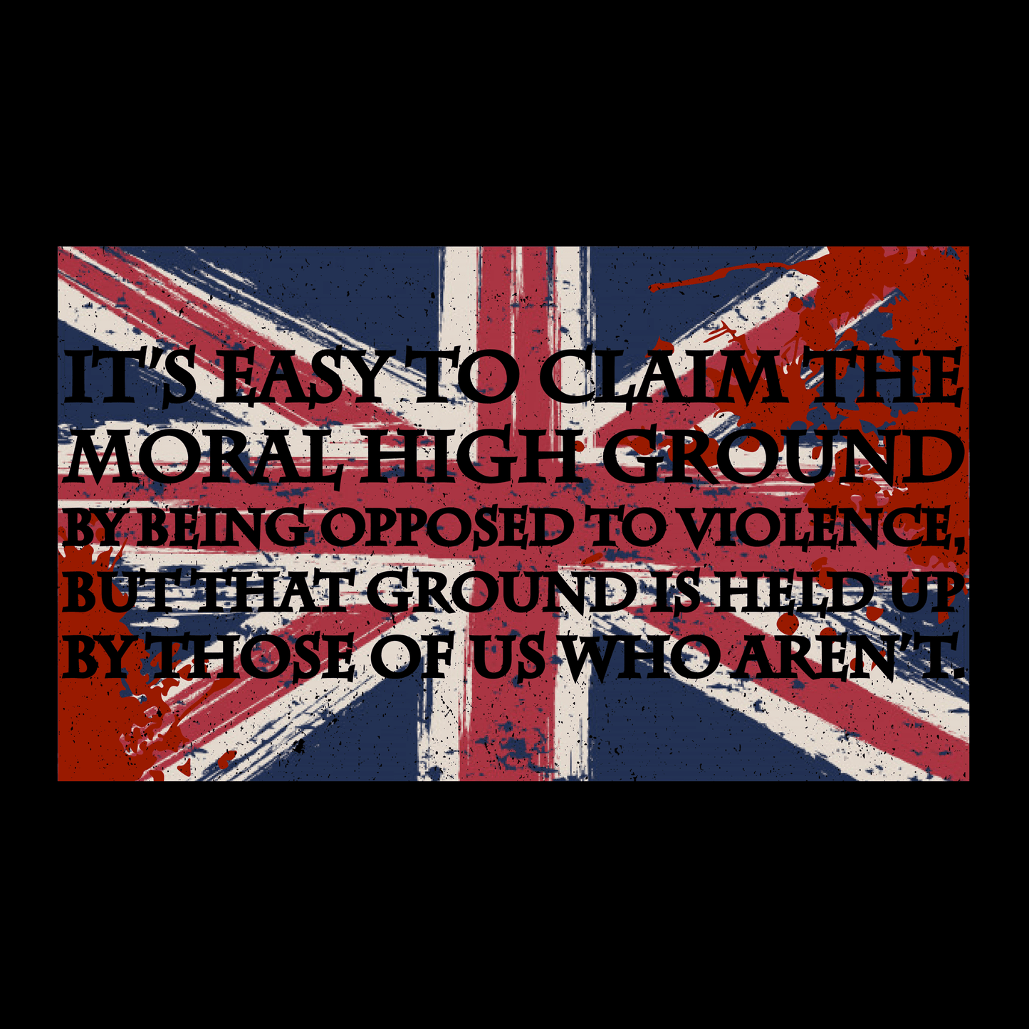 Moral High Ground Sweatshirt
