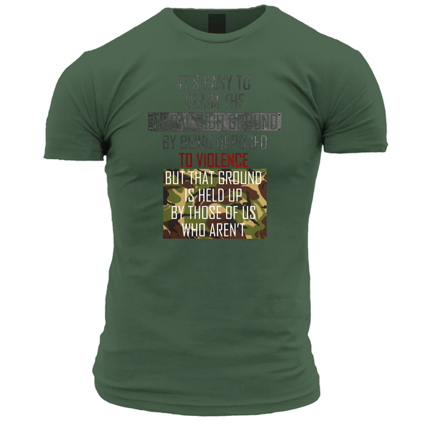 Moral High Ground T Shirt
