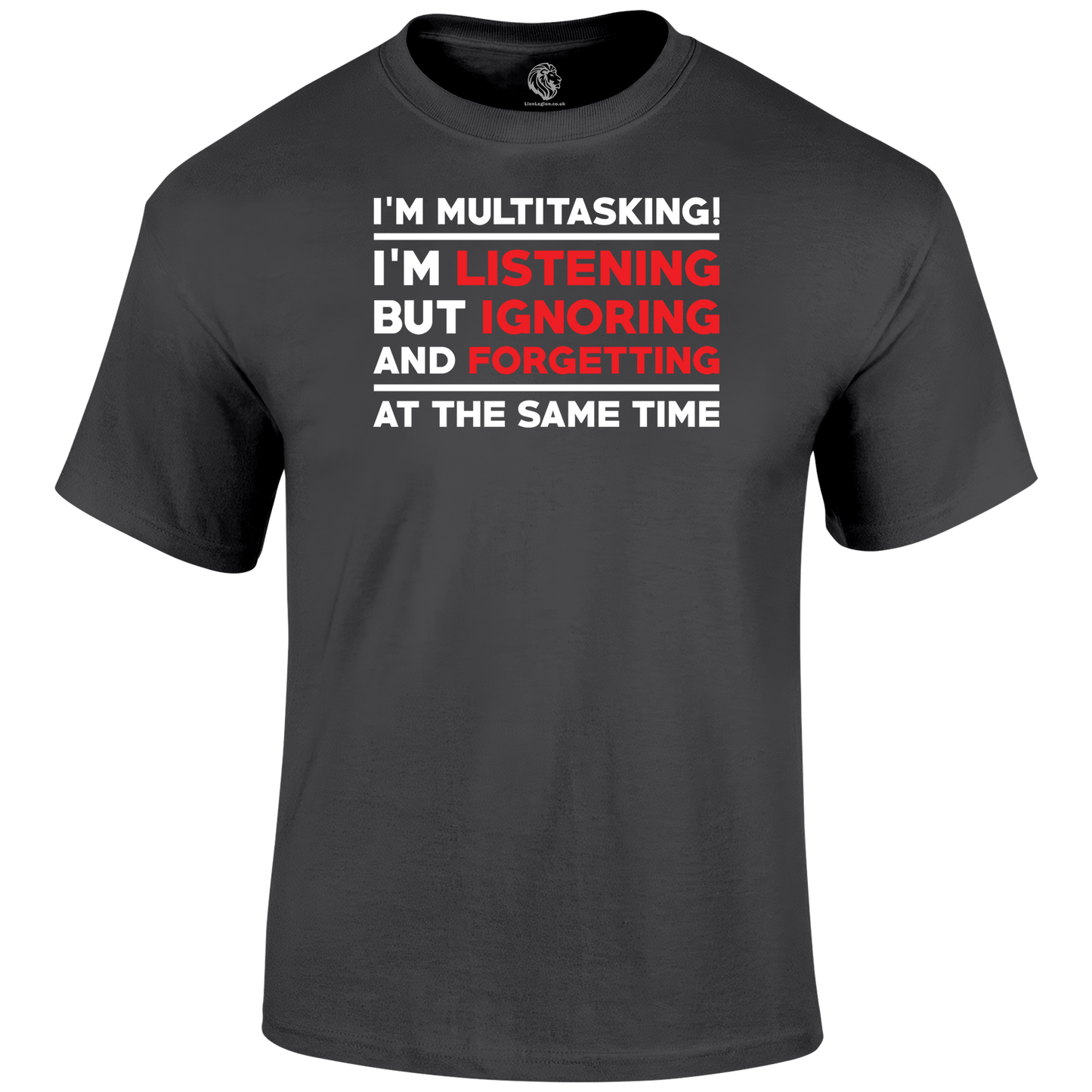 funny t shirt I'm Multitasking