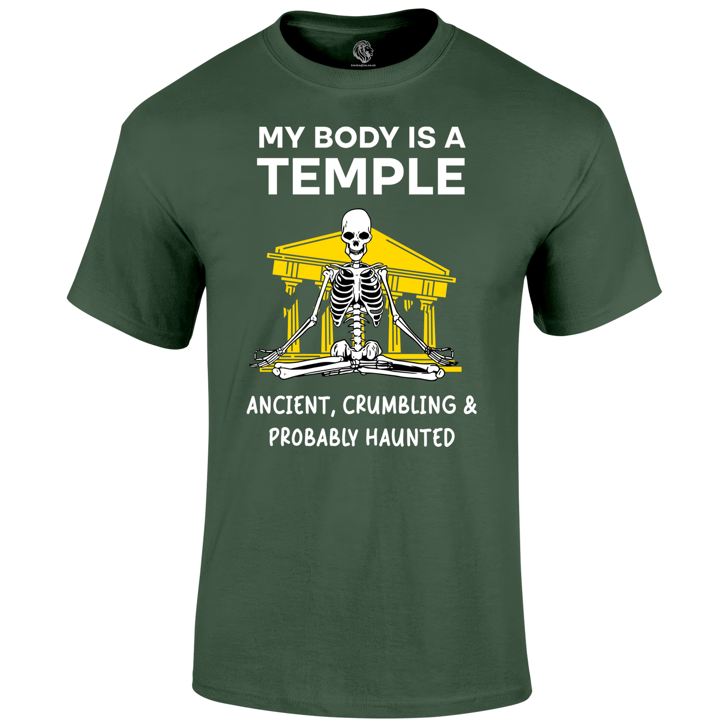 Funny Gym T Shirt My Body Temple