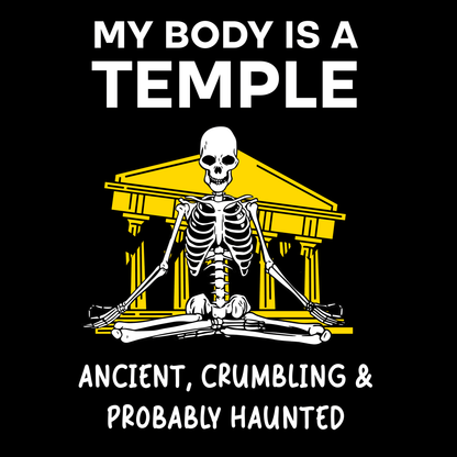 Funny Gym T Shirt My Body Temple