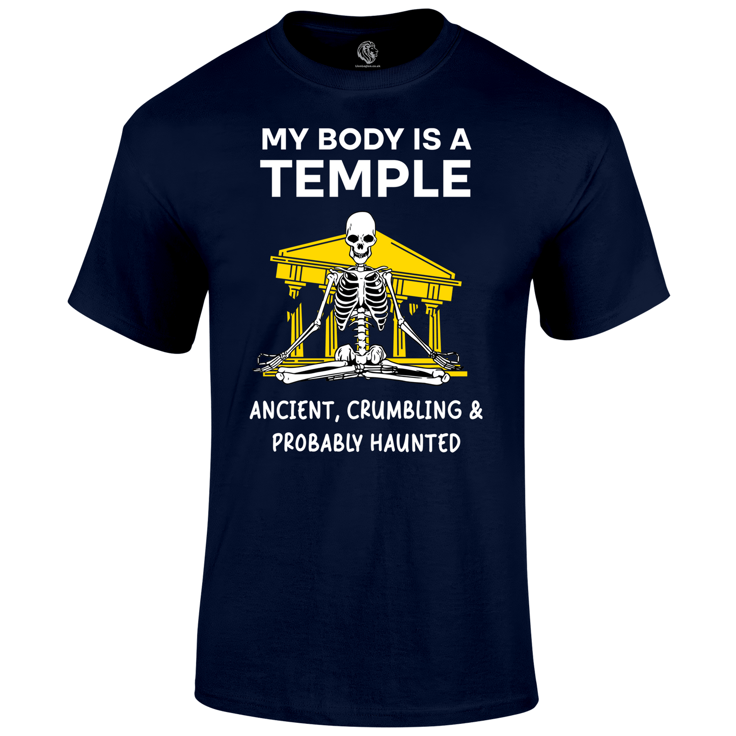 Funny Gym T Shirt My Body Temple