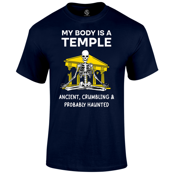 Funny Gym T Shirt My Body Temple