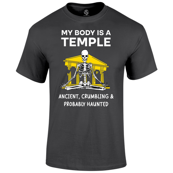 Funny Gym T Shirt My Body Temple