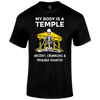 Funny Gym T Shirt My Body Temple