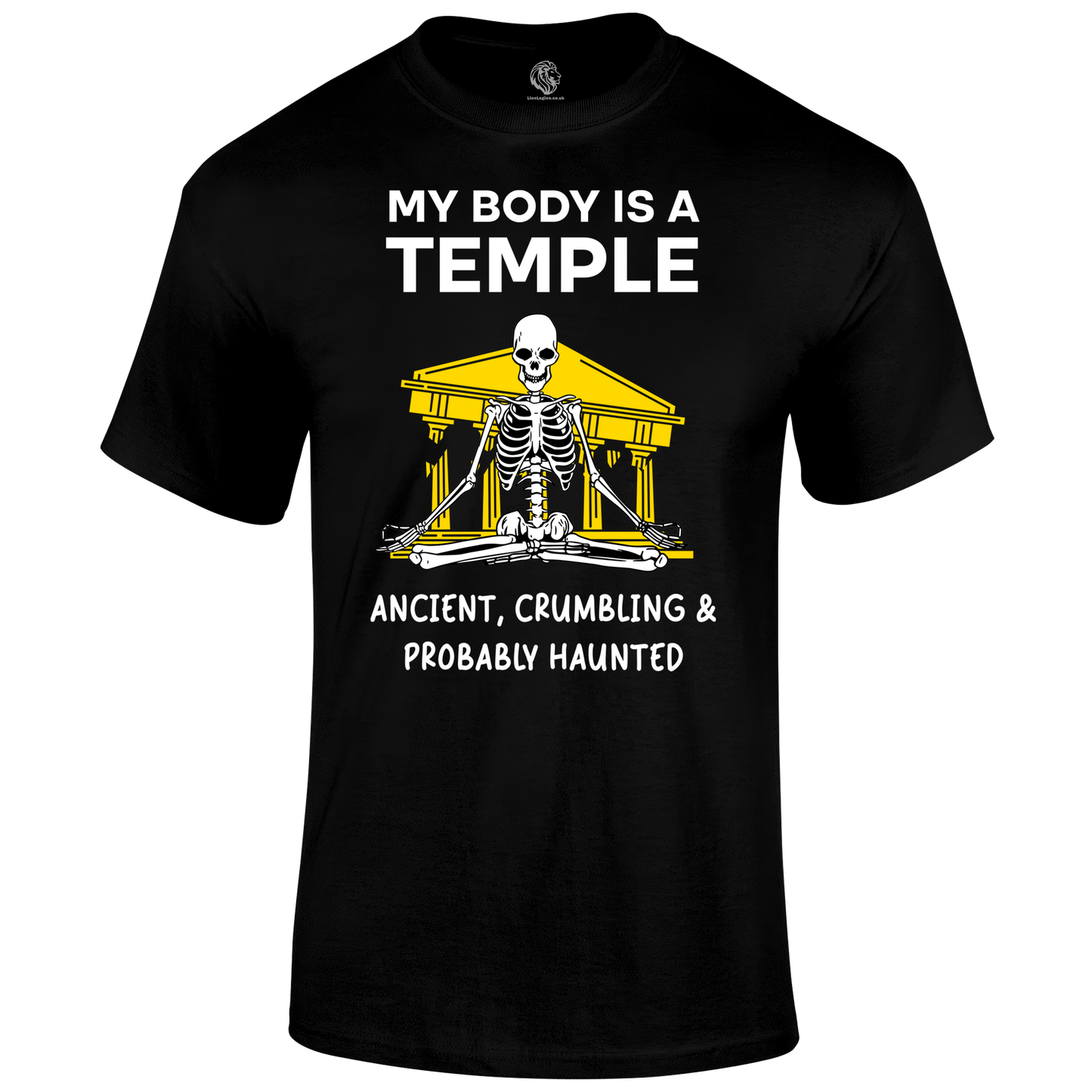 Funny Gym T Shirt My Body Temple