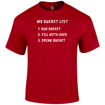 My Bucket List T Shirt