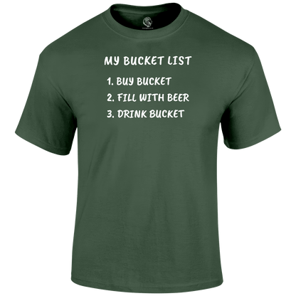 My Bucket List T Shirt