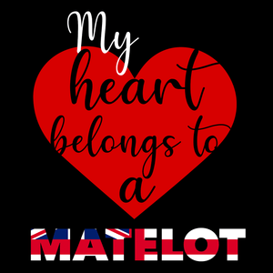 My Heart Belongs To A Matelot T Shirt