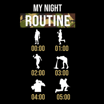 My Night Routine T Shirt