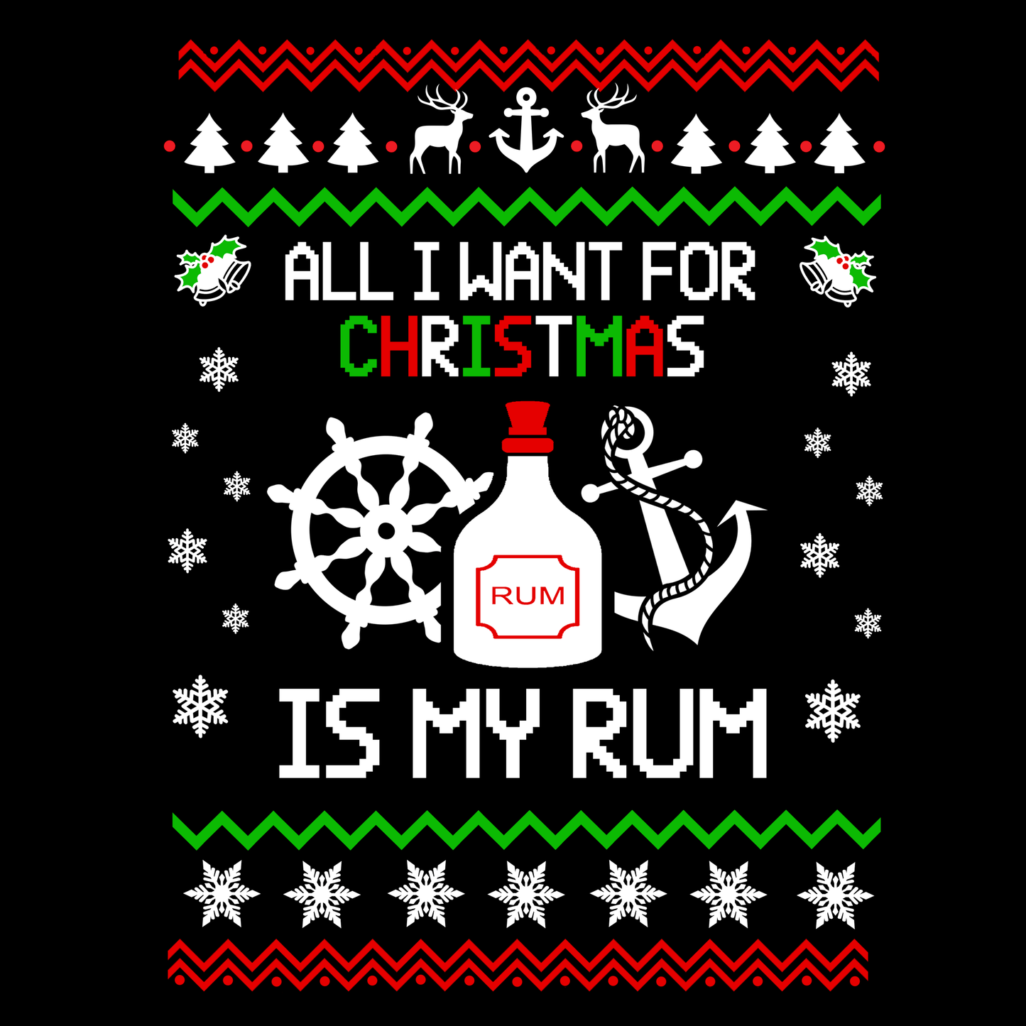 My Rum funny Christmas Jumper