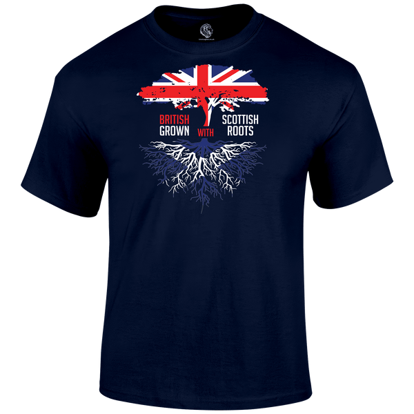 Scottish Roots T Shirt by Lion Legion 