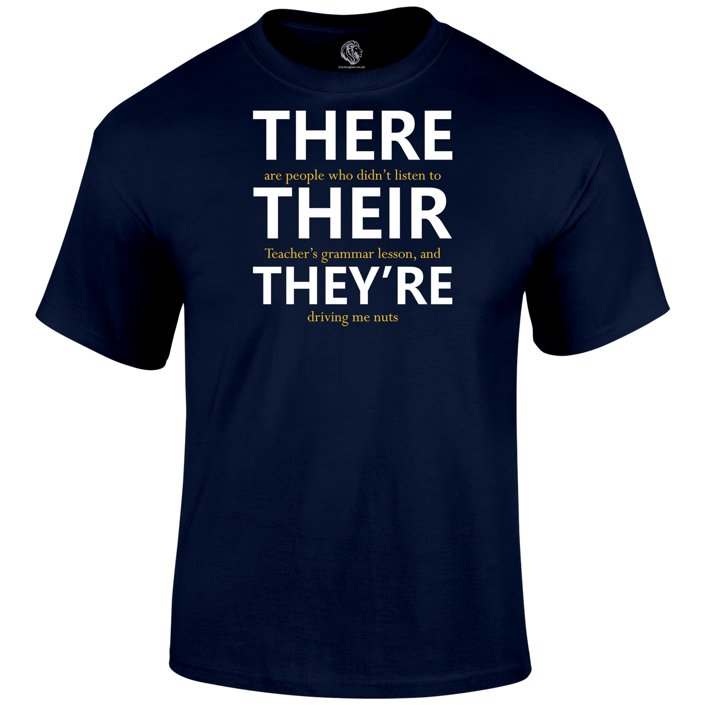Grammar Master T Shirt by Lion Legion 