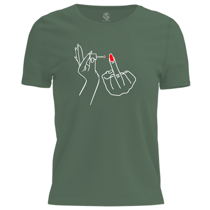 Nails Bird T Shirt