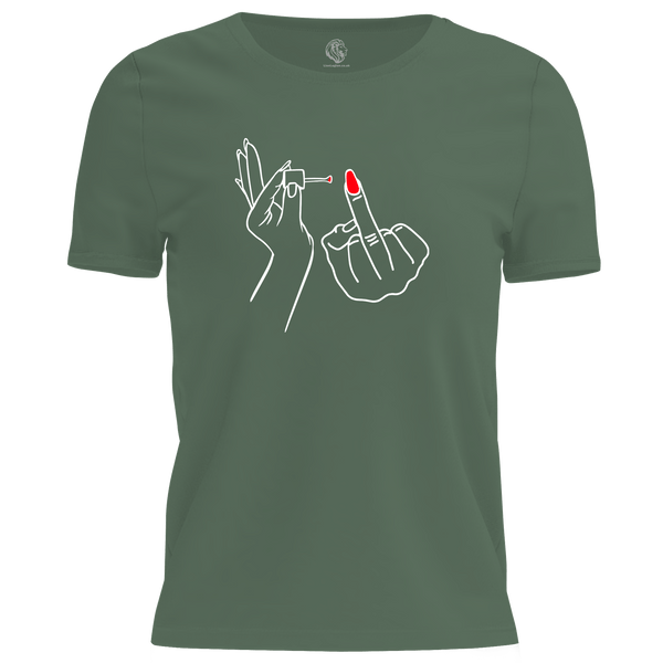 Nails Bird T Shirt