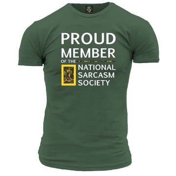 National Sarcasm Society Unisex T Shirt