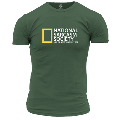 National Sarcasm Society T Shirt