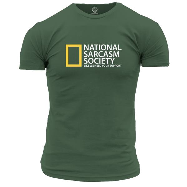 National Sarcasm Society T Shirt