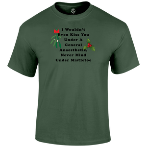 Christmas Tees Naughty Mistletoe T Shirt