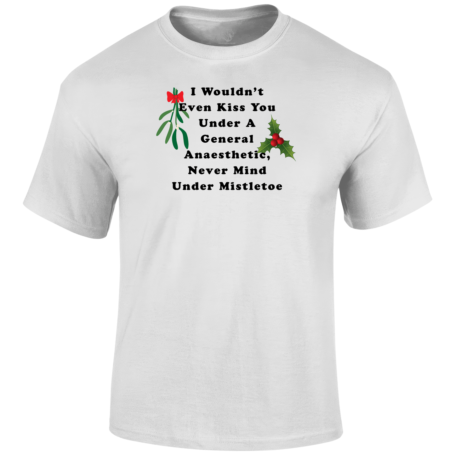 Christmas Tees Naughty Mistletoe T Shirt