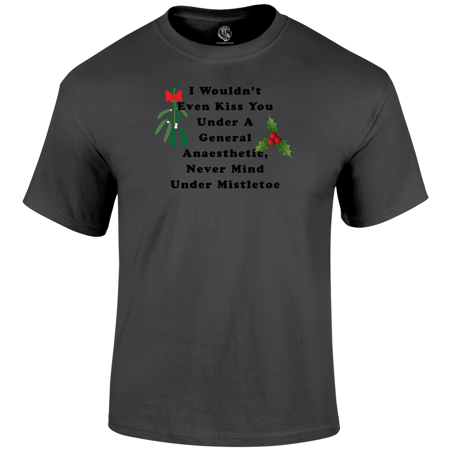Christmas Tees Naughty Mistletoe T Shirt