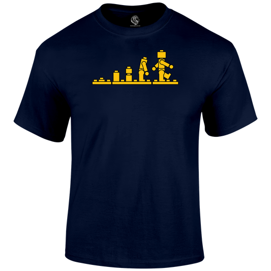 Evolution Blocks T Shirt by Lion Legion 