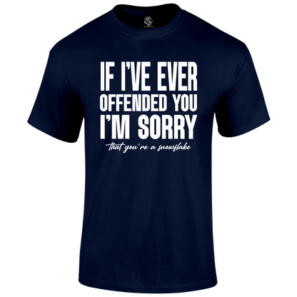 I'm Sorry T Shirt by Lion Legion 