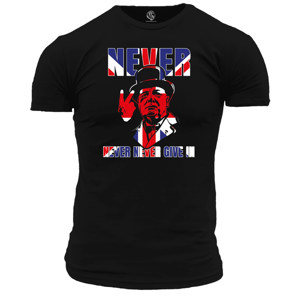 Never Give In T Shirt