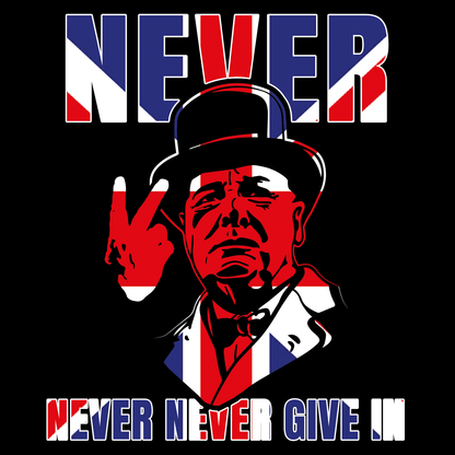 Never Give In T Shirt