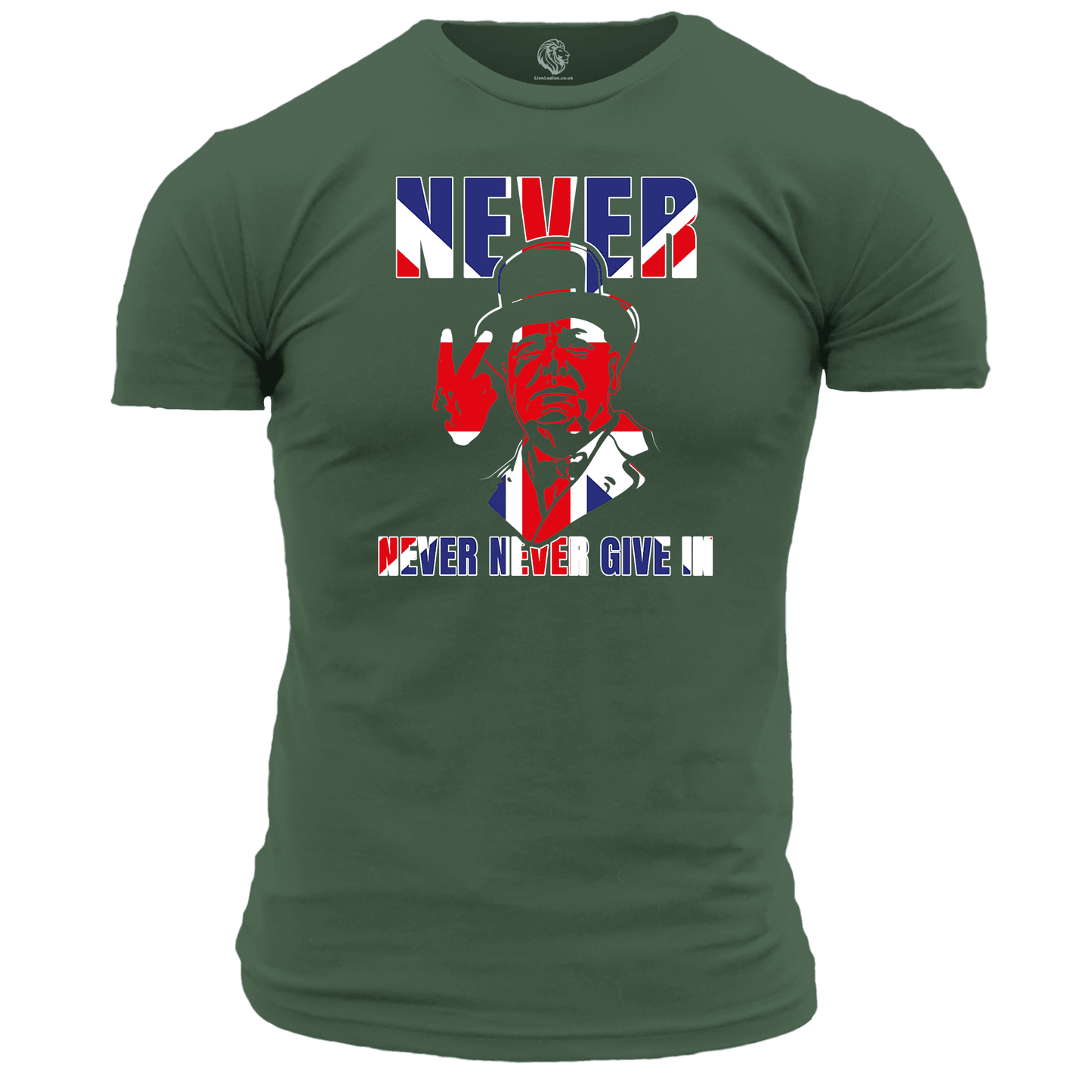Never Give In T Shirt