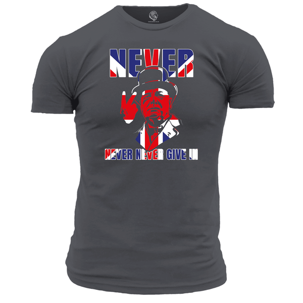Never Give In T Shirt