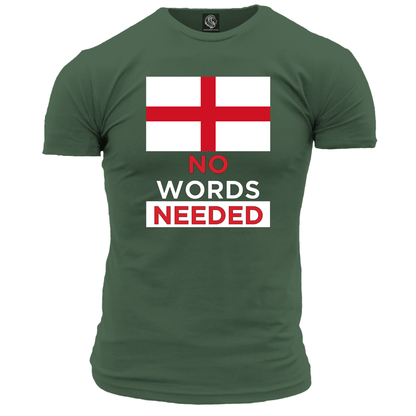 No Words Needed (England) Unisex T Shirt