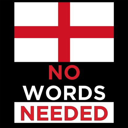 No Words Needed (England) Unisex T Shirt