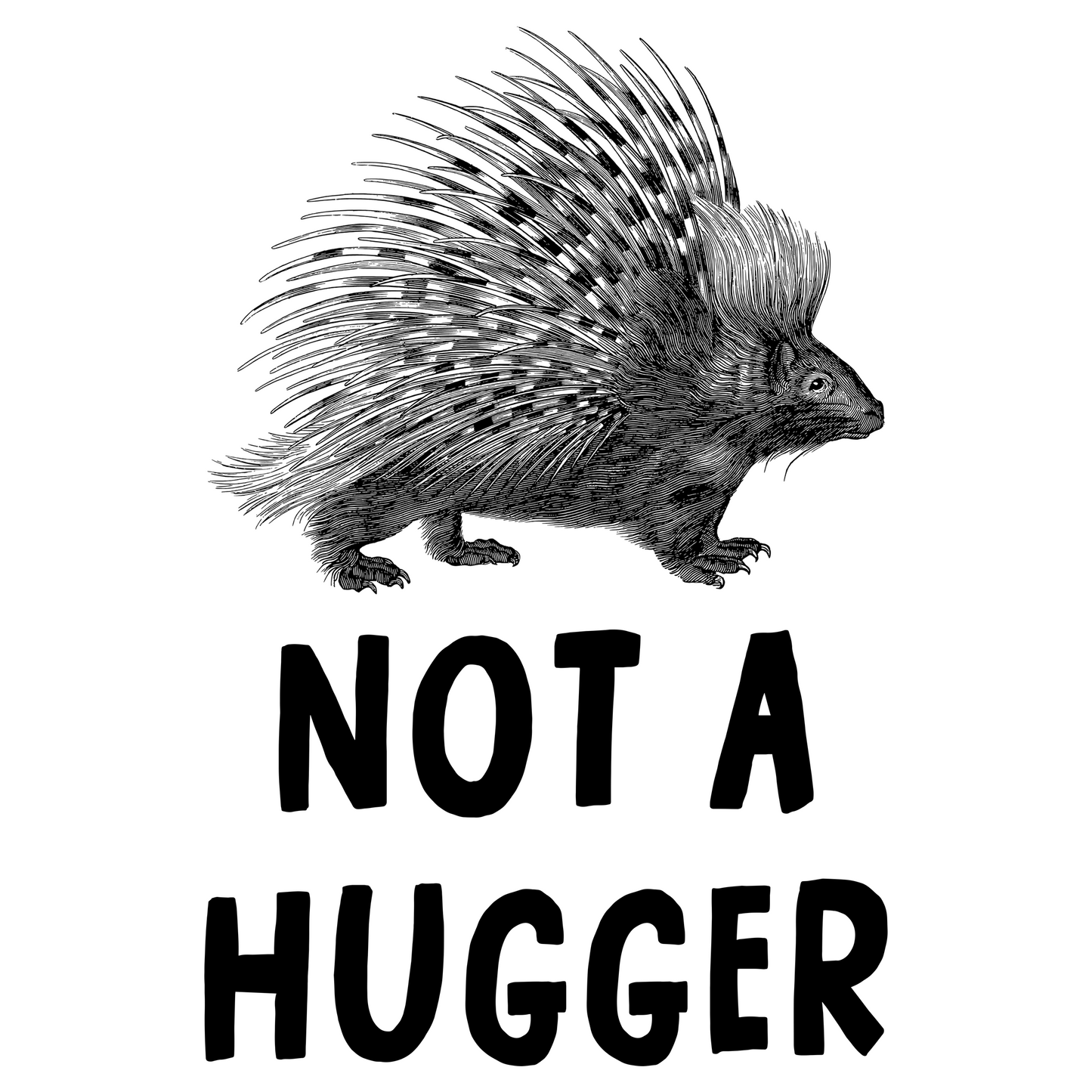Not A Hugger T Shirt
