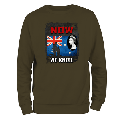 patriotic Sweatshirt Now We Kneel (AUSTRALIA) Sweatshirt