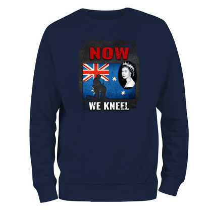 patriotic Sweatshirt Now We Kneel (AUSTRALIA) Sweatshirt