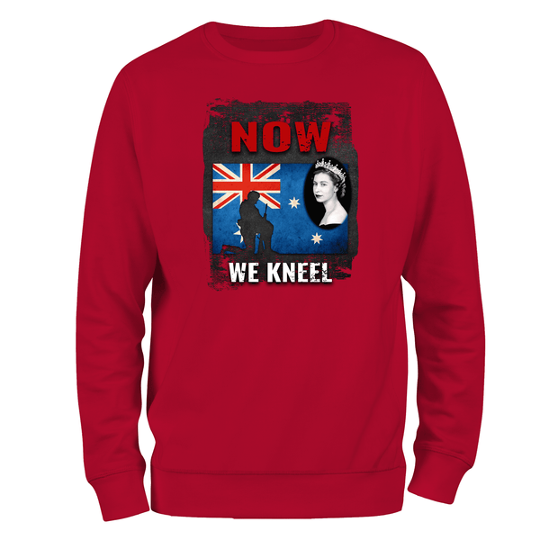 patriotic Sweatshirt Now We Kneel (AUSTRALIA) Sweatshirt