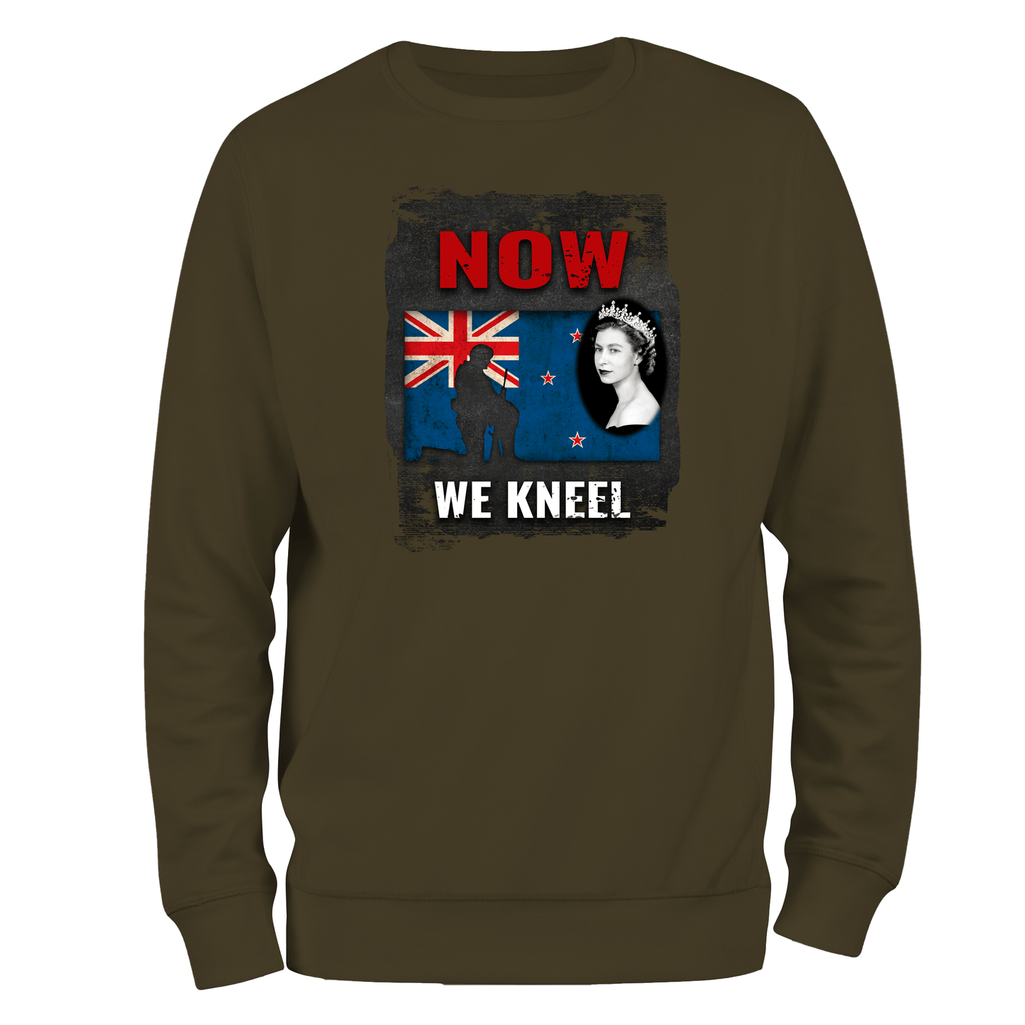 Remembrance Day Sweatshirt Now We Kneel (NZ) Sweatshirt