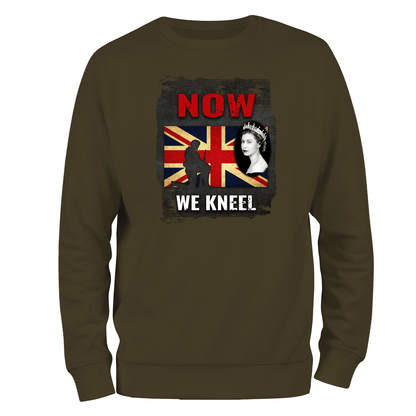 Remembrance Day Sweatshirt Now We Kneel