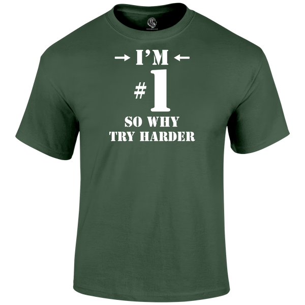Number 1 T Shirt