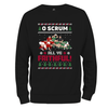 Funny Rugby Christmas Jumper O Scrum All Ye Faithful