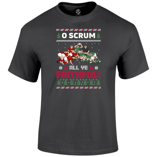 O Scrum All Ye Faithfull T Shirt