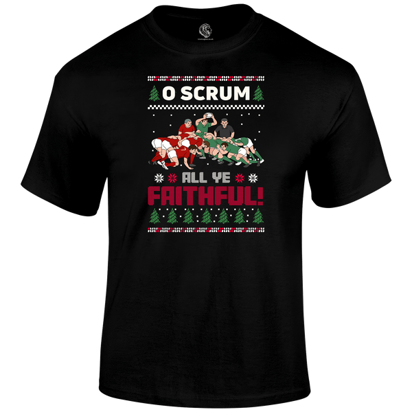O Scrum All Ye Faithfull T Shirt