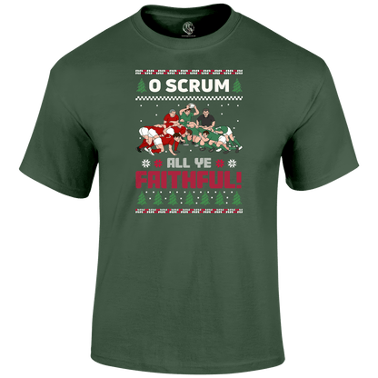 O Scrum All Ye Faithfull T Shirt