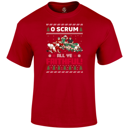 O Scrum All Ye Faithfull T Shirt