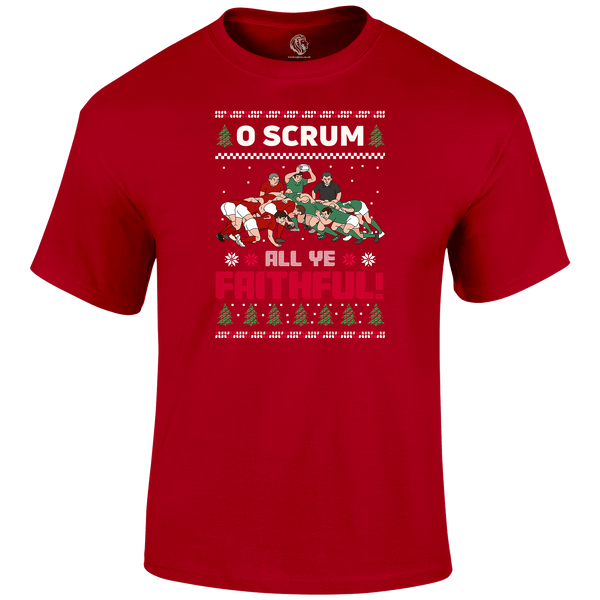 O Scrum All Ye Faithfull T Shirt